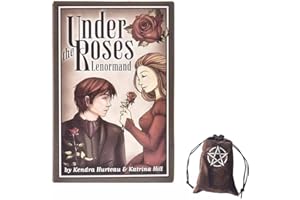 GUOLIDA Bajo Las Rosas Lenormand Tarot Cards,Under The Roses Lenormand Tarot Cards,with Bag,Tarot Deck