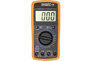 KAISE Multímetro Digital 1999 Cuentas con protector de goma