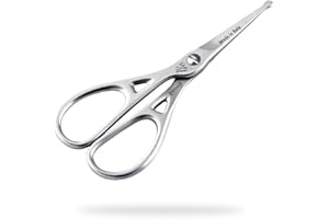 Premax - Forbici Pelinaso Sinua Collection - Acciaio Inox - Finitura a Specchio - Precisione - 4 1/4"cm. 11 - Made in Italy