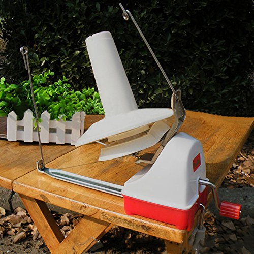 Beweglicher schneller Garn Faser Schnur Kugel Wolle Wickler Halter Handbetätigte neue Kabel Wickler Maschine Groß - 5