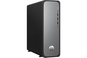 ‎HP HP OmniDesk Slim Desktop S03-0250ng, Intel Core i5-14400, 16 GB DDR5 RAM, 512 GB PCIe Gen4 SSD, Intel UHD Graphics 730, Windows 11 Home, Wi-Fi 6, USB Type-C, Meteor Silver/Jack Black