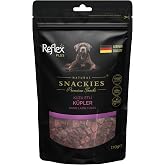 Reflex Plus Snackies Natural Kuzu Etli K&uuml;pler Premium K&ouml;pek &Ouml;d&uuml;l Maması 170 g