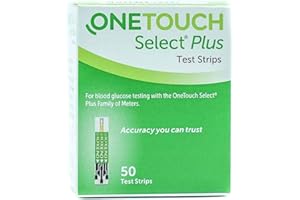 One touch Select Plus Blood Glucose 50 Test Strips (25 x 2)