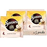 Senseo Pads Café Latte Vanilla, 40 Kaffeepads, 5er Pack, 5 x 8 Getränke, 460 g