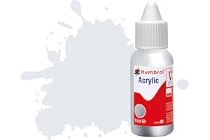 Humbrol Db0191 Peinture Acrylique NO191 Chrome Argent Métallisé, 14 ML (Lot de 1)