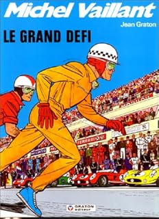 jaquette livre Michel Vaillant, tome 1 : Le grand défi