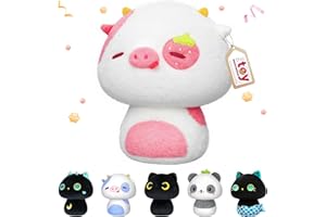 Mewaii 36 cm Pluszowa zabawka Kawaii Zabawki dla dziewczynki Pluszowa poduszka Zwierzęta Kawaii Zabawki Przytul Miękka poduszka w kształcie grzyba Poduszka Zabawka Prezent 3 lata