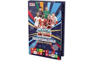 Topps Match Attax Bundesliga Adventskalender 2025/2026 – 133 Karten inkl. 4 Limited Editions & 9 exklusive Spezialkarten – inkl. Heartglobal Versandschutz