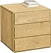 Produktbild Nachtkommode Fazenda 26, Farbe: Natur, Eiche teilmassiv - 61 x 50 x 44 cm (H x B x T)
