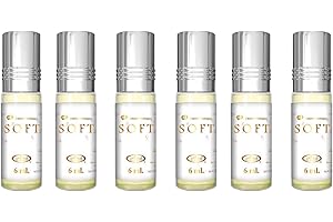 AL-REHAB Soft Perfume Oil for women - 6 x 6ml by Al Rehab by Al Rehab
