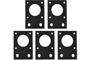 euroharry 5 pezzi supporto motore 42 piastre di montaggio motore passo-passo supporto stampante 3D fisso per motore passo-passo serie NEMA 17 42, 2020 2040 alluminio
