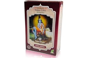 Radhe Shyam Henna Polvo Botanicals Caoba Intenso 100Gr.