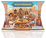 Bier Pyramide - Das legendäre Trinkspiel, lustiges Partyspiel für Erwachsene Karten-Spiel / Katertag Trinkspiele (57 Karten, Schwarz)