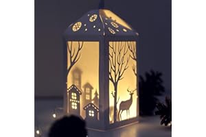 ECMQS Christmas Tree Elk Punzonatrice Stencil per goffratura stencil per scrapbooking, fabbricazione di biglietti, decorazione album, cornici