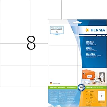 Etichette Adesive Markin C513 - 52x30 Mm - 40 Et. Per Foglio (conf.100) - Etichette Multiuso - Foto 9