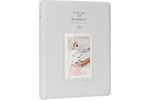 Anter 128 Tasche Mini Album fotografico Compatibile con Fujifilm Instax Mini 11 8 8+ 9 7s 25 26 50s 70 90 Fotocamera istantanea e targhetta nome