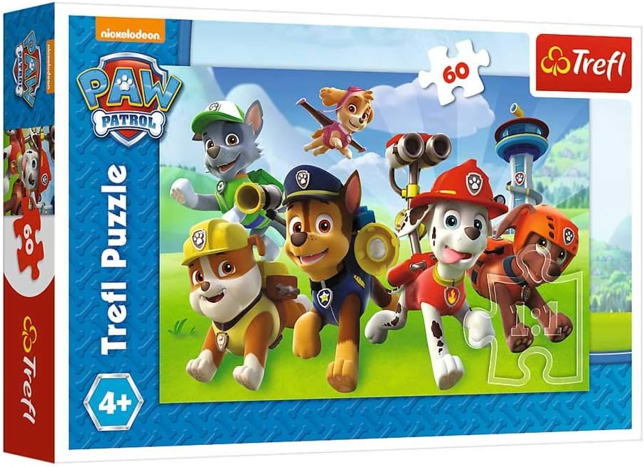 Trefl Çocuk Puzzle Ready To Action. Paw Patrol 60 Parça