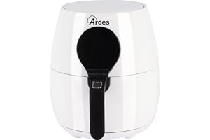 ARDES - ARAMFRY34 Friteuse à air chaud Capacité de 5 litres Petite friteuse à air avec écran tactile numérique et minuterie de 60 minutes Technologie à air rapide Modèle Friggisaba Maxi