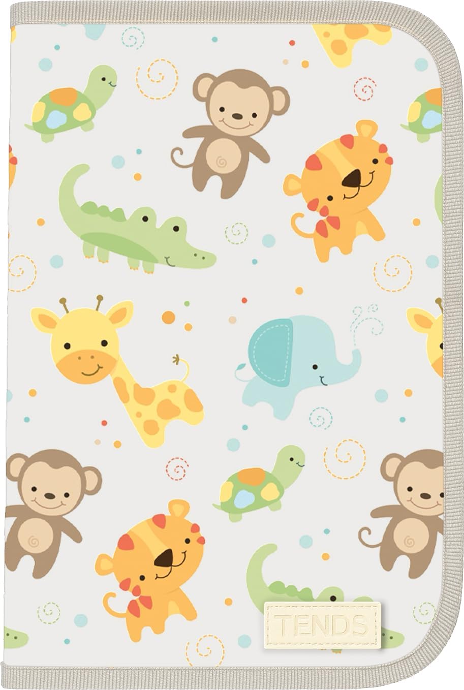 TENDS Portadocumentos bebé- Porta Documentos Bebe como Organizador de Tarjetas o cartillas médicas y Cosas para Bebes - Carpeta de Bebe Originales para Bebes Recien Nacidos