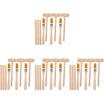 Marteau Burin Bois Enfant Kit D'outils D'excavation UPKOCH Pour Enfants - 9 Pièces En Bois Pour Découvrir Dinosaures Et Pierres Précieuses Marteau Burin Pinceau Exploration Dinosaures