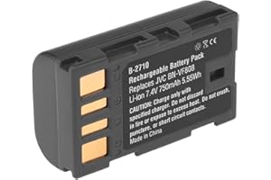 Amsahr Digital Replacement Camera and Camcorder Battery for JVC BN-VF808, BN-VF808U