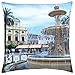 Produktbild Fountain in the Plaza Mayor - Merida - Throw Pillow Cover Case (16