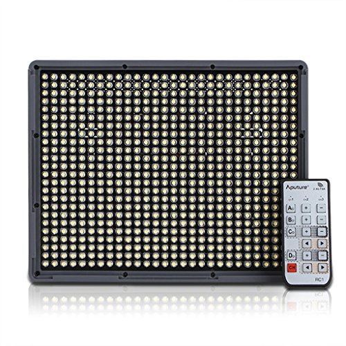 New Aputure High Quality LED Video Lighting Amaran HR672C CRI95+ 672 LED Bulbs High Brightness Adjustable Color Temperature LED Video Camera Light Supports 2.4G FSK Wireless Remote Control 100M