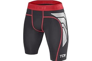 TCA Męskie i Chłopięce CarbonForce Termoaktywne spodenki kompresyjne podkladki bazowe do sportów wyczynowych