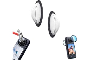 Hsupez 1 juego de protectores de lente Insta360 GO 3 Protector de lente Accesorios para Insta 360 X3 Protección Completa Lente Protector para Insta360 One X3 Accesorios