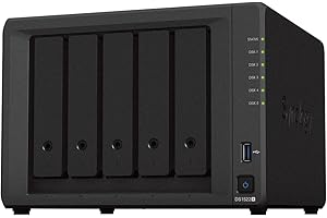 Synology DiskStation DS1522+ de 5 bahías (sin Disco) Negro
