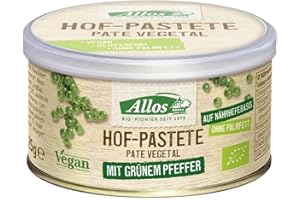 ‎ALLOS Allos - Hof-Pastete Grüner Pfeffer - 125 g - 12er Pack