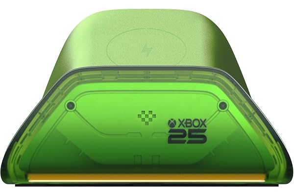8BitDo Ultimate Charging Dock for Xbox Controllers, X25 Special Edition | Officially Licensed, Wireless Charging, Keep Original Battery Door, XBOX Series X|S & XBOX One, Semi-Solid-State Battery