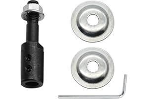 Gereiny Adattatore Mandrino 5/6/8/10/12/14/16mm per Accessori per Lucidatrici Albero Smerigliatrice Mola Biella