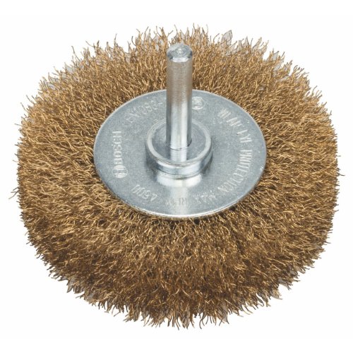 Bosch 2608622054 Schleifzubehör Scheibenbürste 75 mm Vermessingt