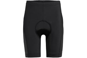 VAUDE Fahrradhose Elmo VI für Kinder - Radlerhose für Kinder, Fahrradhose mit Sitzpolster, Komfortable und atmungsaktive Radfahrerhose, Radhose mit Stretch