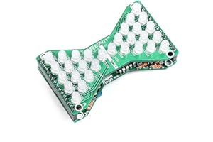 AILOVA LED Sablier Électronique,DC 5V DIY Sablier Électronique Kit Decoracion LED Double Couche PCB Board Drôle Production Électrique Kits