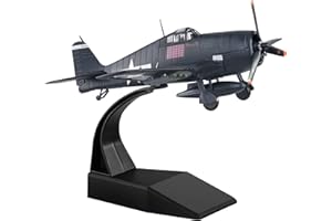 HANGOU Modèle Militaire 1:72 Grumman F6F Hellcat Fighter Avion en métal Modèle d'avion moulé sous Pression à Collectionner ou décorer des Cadeaux