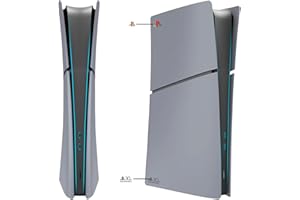 ElitePlay Custodia protettiva di ricambio per Playstation 5 Slim Digital Edition per Playstation 5, colore: grigio