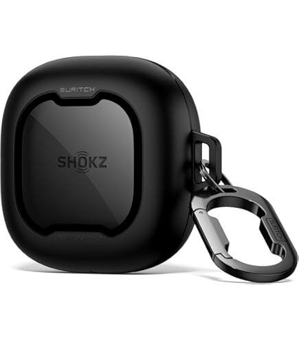 SHOKZ Clip-On Earbud Carrying Case-Black: Amazon.co.uk