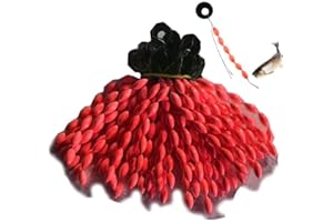 Haowul 600pcs / 100set Fishing Bobber Beads Stopper 6 en 1 String Type Float Space Fishing Line Fishing Topper Bouties Accessoires Accessoires