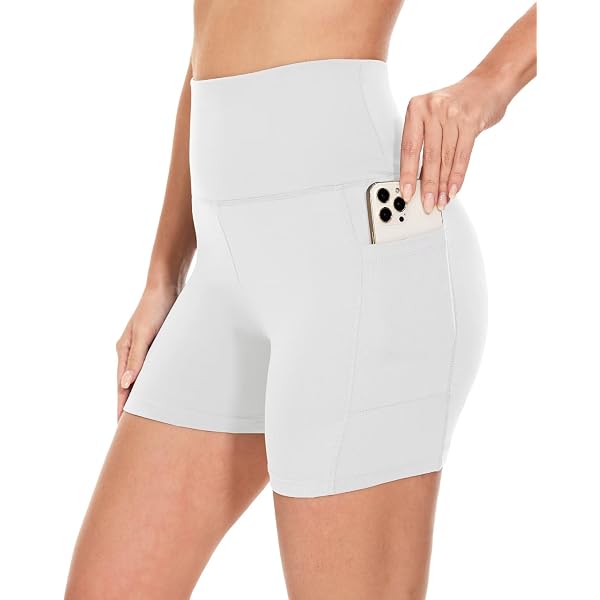 Movvoche Women's 12" Bermuda Shorts Athletic Knee Length