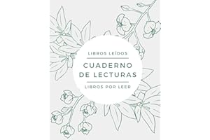 CUADERNO DE LECTURAS Libros leídos. Libros por leer: Diario de registro de lecturas, lista de deseos, préstamos de libros. (Auto) regalo para amantes de la lectura. Agenda literaria vintage.