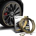 AlloyGator Alloy Wheel Protectors | Rim Protectors | Wheel Protection | Alloy Wheel Protection | Fits 12-24 Inch Wheel Diameter | 14 Colors | Pack of 4 (Gold, Up to 24 Inch Wheels)