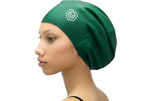 SOUL CAP – Large Swimming Cap for Long Hair - Designed for Long Hair, Dreadlocks, Weaves, Hair Extensions, Braids, Curls & Afros - Women & Men - Silicone