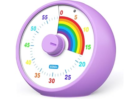 Visual Timer för barn, 60-minuters nedräkning Timer för klassrum kontor kök, skrivbordstimer barn ti - Amazon Deal & Rabatt