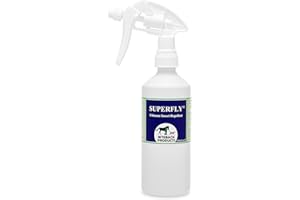 Biteback Products 'SuperFly'™ Insect Midge Crab Fly Horse Fly Repellent - Powerful Icaridin & Picaridin Formula with Soothing Lavandin - Ultimate Horse Fly Spray - 500ml