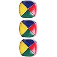 Set of 3 Juggling Balls for Adults and Beginners, Soft and Durable Juggling Balls for Skill Development, Easy Grip, Ideal for Learning and Fun, Skill Levels