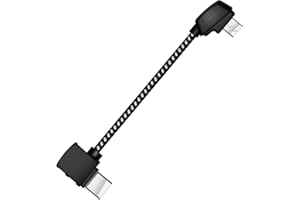 LYONGTECH Micro AB to USB C 3.66 Inch Remote Controller Cable for DJI Mini SE,Mavic Mini, Mavic 2 Pro Zoom/Mavic Air/Mavic Pro Platinum(Type c connector)