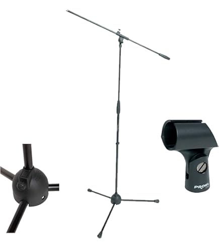 Asta Microfono Telescopica PROEL PRO281BK - Giraffa Professionale Con Treppiede - Foto 2