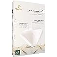 Tchibo Coffee Filter Paper - Size 4, 80 Pieces, White